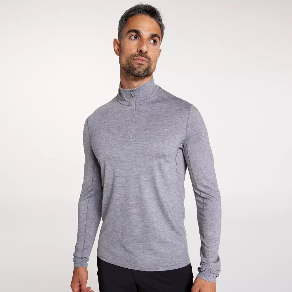 VRST x Smartwool Men's Long Sleeve 1/4 Zip